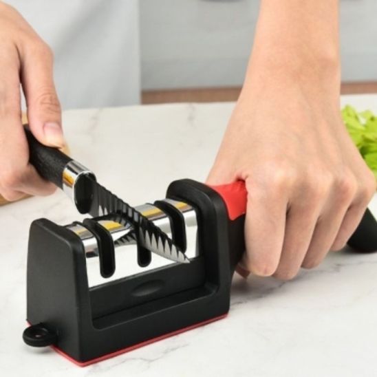 Aiguiseur couteau avec poignée ergonomique