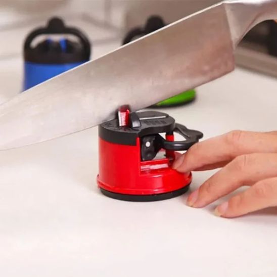 Aiguiseur couteau ventouse fixation sécuritaire