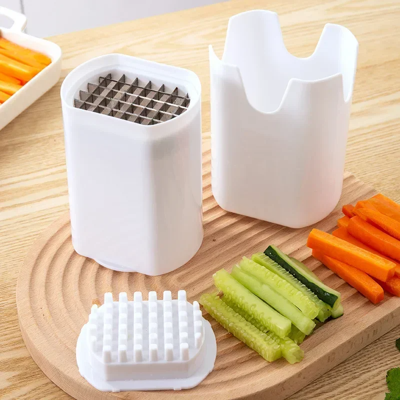 coupe frite manuel avec lames ultra-tranchantes en acier inoxydable

