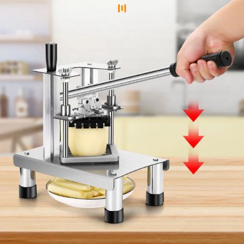 coupe frite professionnel avec levier ergonomique
