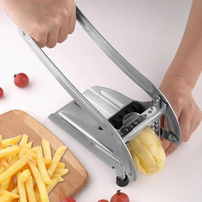 Coupe frite professionnelle avec base antidérapante stable

