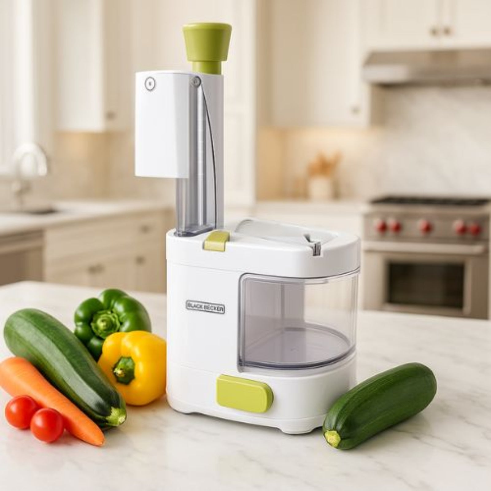 Spiraliseur compact pour spaghettis de légumes
