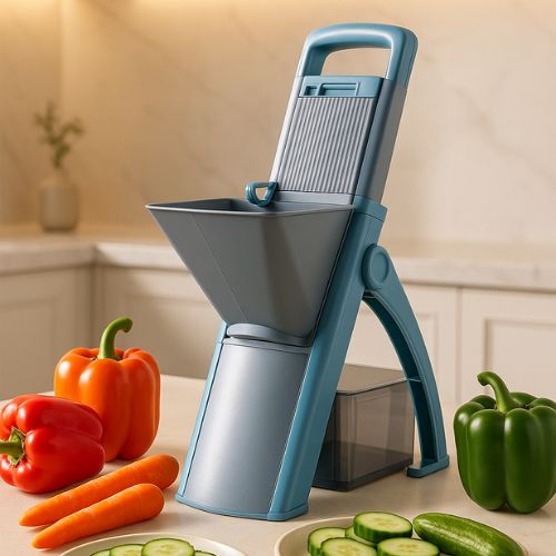 Coupe légumes multifonction avec accessoires variés
