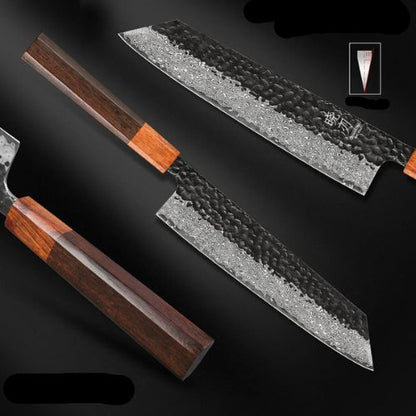Couteau japonais Kiritsuke lame angle 15 degrés
