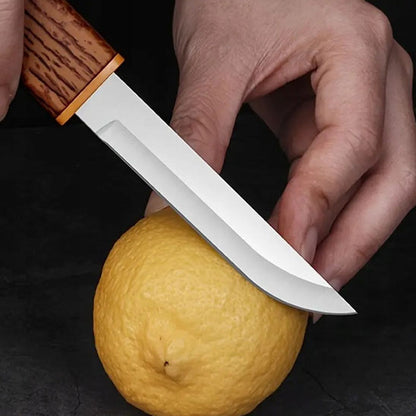 Couteau de cuisine épluchant fruits - lame polyvalente pour pelures et découpes fines
