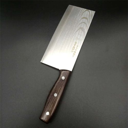 Couteau japonais acier damas complet
