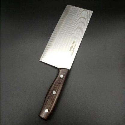 Couteau japonais acier damas complet
