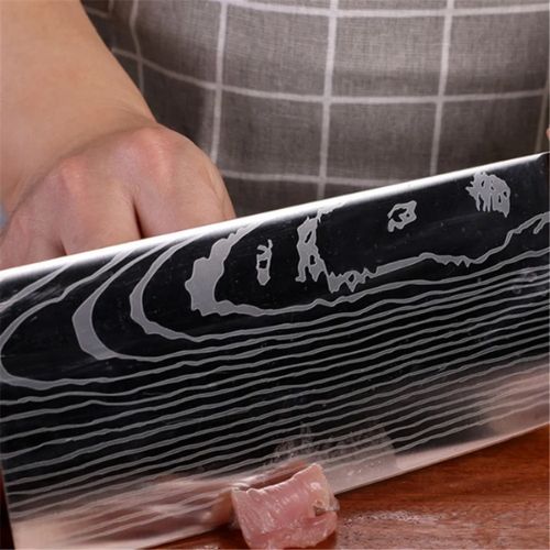 Couteau japonais couperet élégant pour poulet
