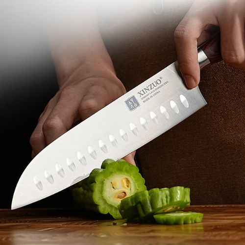 Couteau pour cuisine XINZUO coupant légume - précision chirurgicale sans effort
