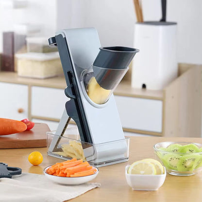 Résultat coupe cuisine mandoline Poly-Chef
