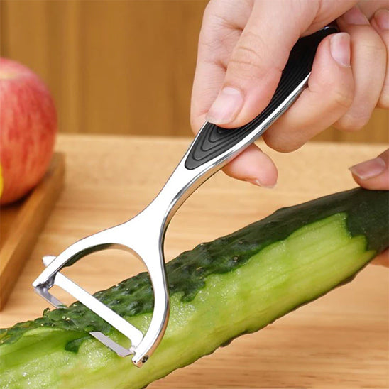 Eplucheur pomme légumes grip antidérapant
