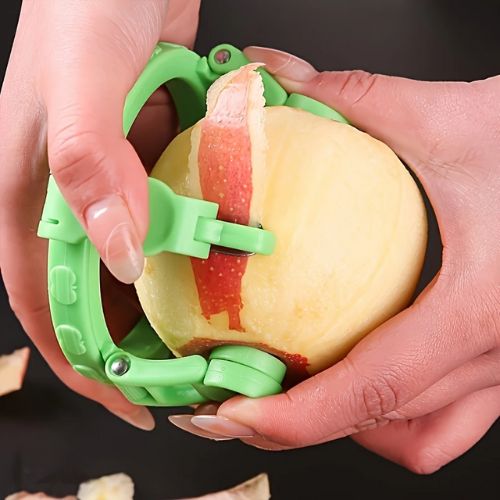 Eplucheur pomme portatif appuie facile
