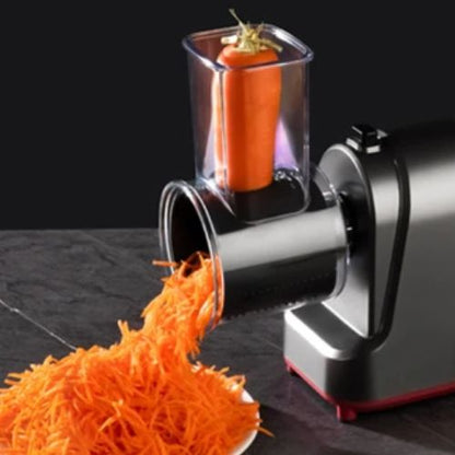 Hachoir électrique tranchant carottes en julienne
