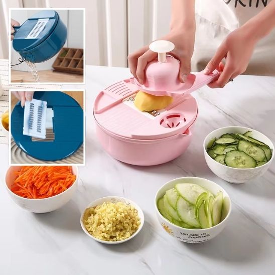 Lames interchangeables mandoline râpeuse manuelle
