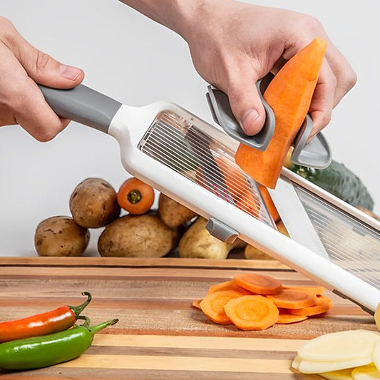 Mandoline cuisine trancheuse avec lames réglables
