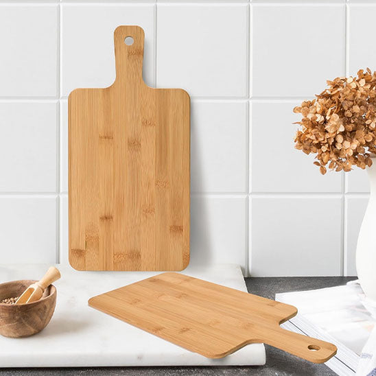 Planche à découper bois bambou naturelle premium
