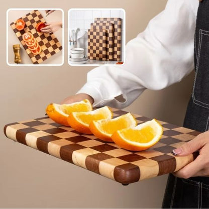 Planche à découper bois pour oranges
