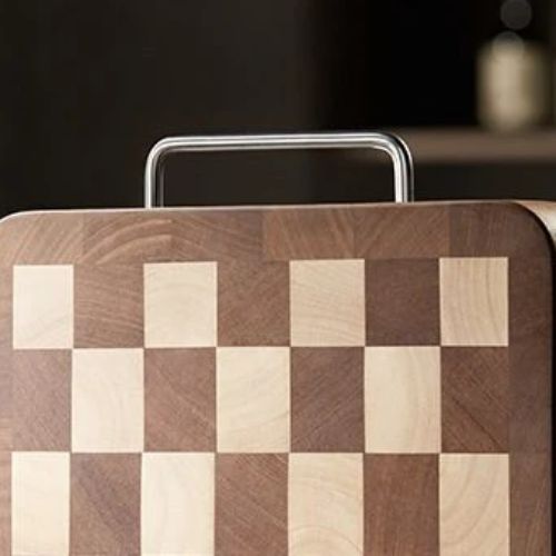 Planche à découper en bois luxe cadeau premium
