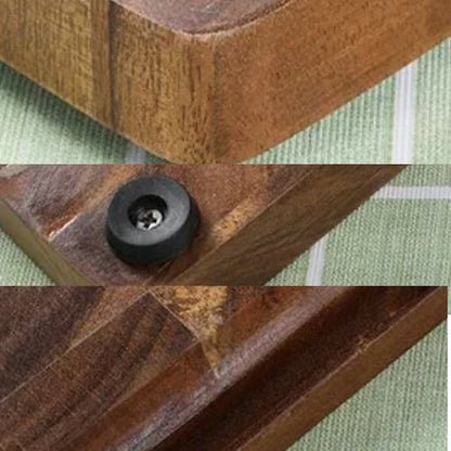 Planche à découper bois acacia - pieds antidérapants dessous
