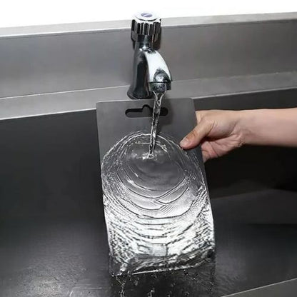 Planche a decouper titane portable facile à laver
